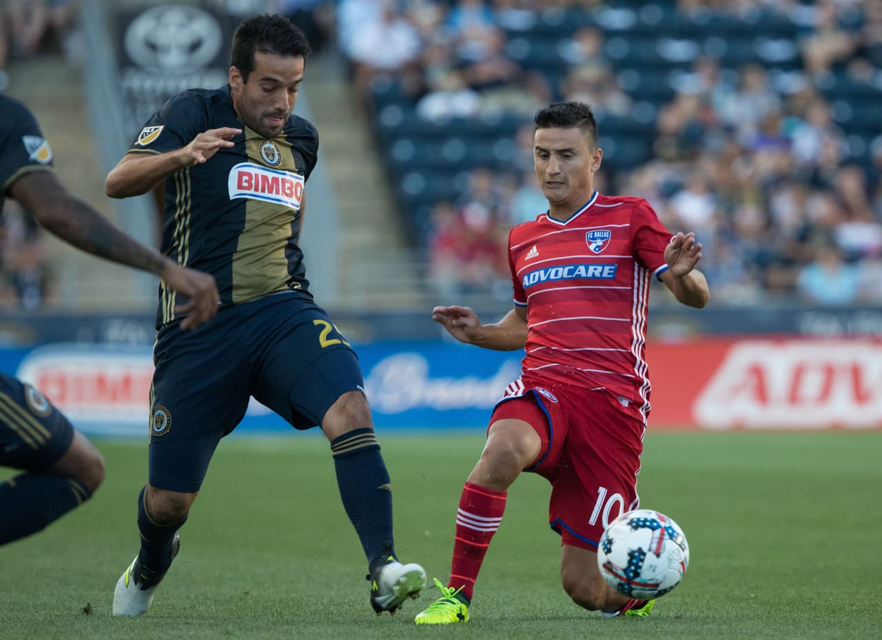 El brasileño Ilsinho mostró todo su repertorio en goleada del Philadelphia Union