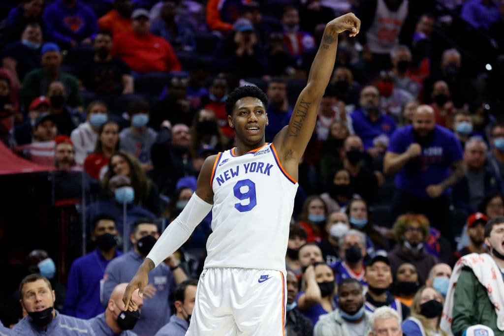 Los Knicks vencen a San Antonio con un RJ Barret de récord