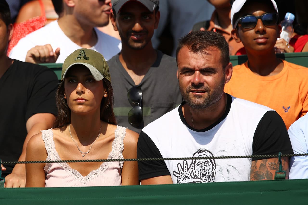 Fernando Verdasco tiene desde la tribuna a su mayor fanática, Ana Boyer.