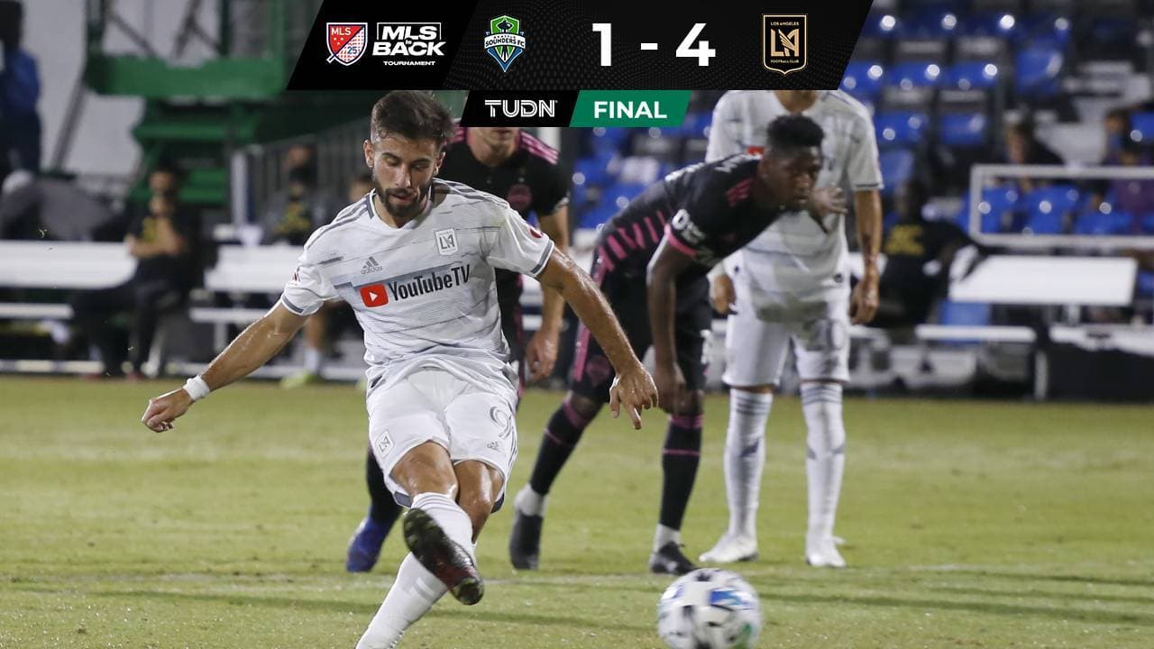 Marcador Seattle vs. LAFC, MLS is back