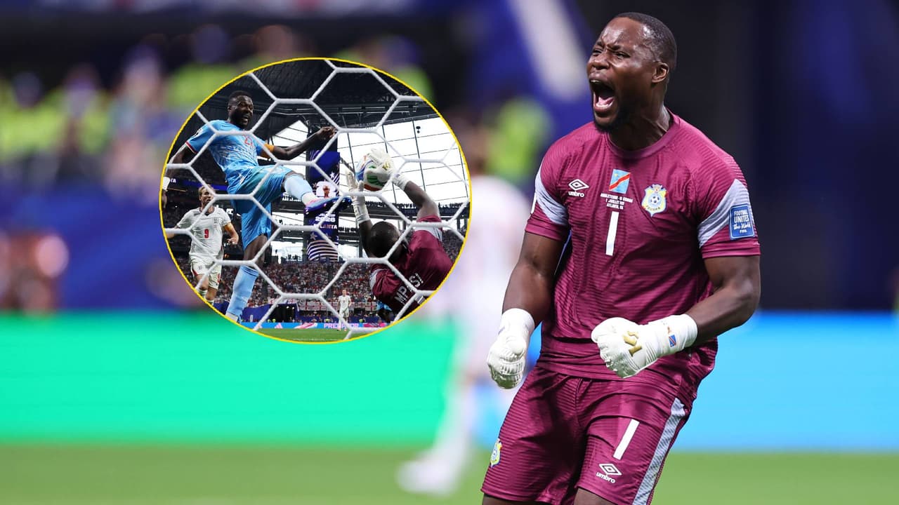 ¿Quién es Lionel Mpasi, portero del RD Congo que frenó el ataque de Inglaterra?