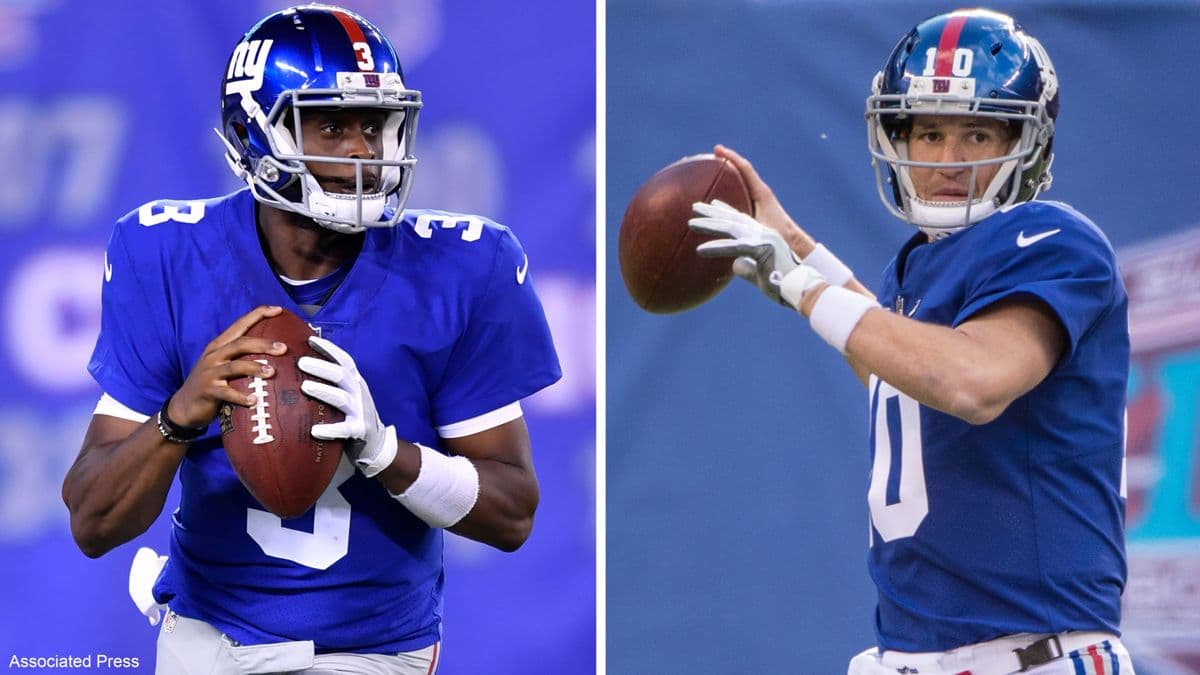 ¿El fin de la era Eli Manning en los Giants? Geno Smith será el titular contra Raiders