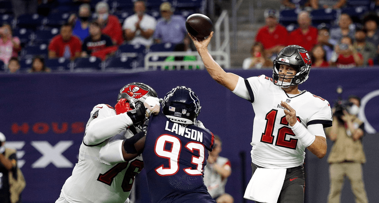 Tom Brady y los Bucs ganan ante los Houston Texans