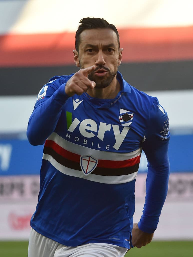 Sampdoria derrotó a la Fiorentina 2-1, con goles de Keita Balde y Quagliarella. Vlahovic anotó el gol del descuento en la Serie A.