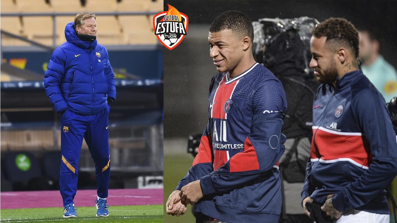 Koeman responde al PSG por Messi e iría por Mbappé y Neymar