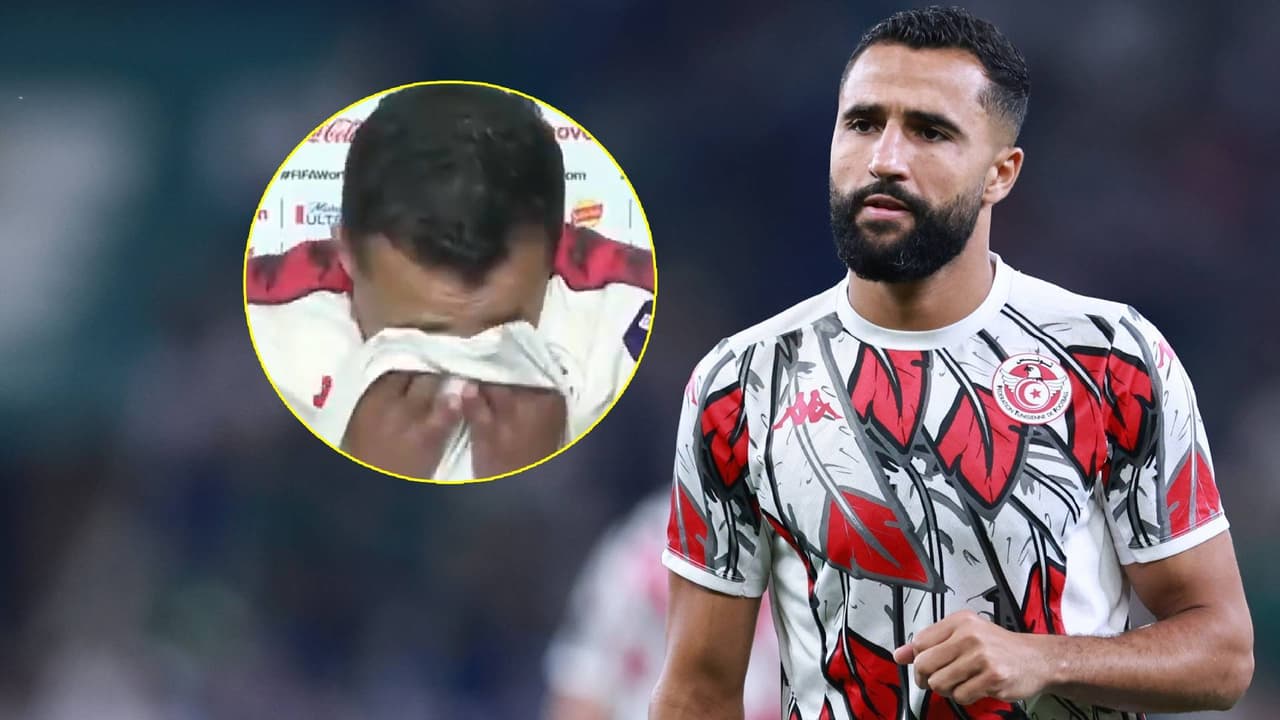 ¡Entre lágrimas! Jugador de Túnez explotó contra su Federación por eliminación en el Mundial