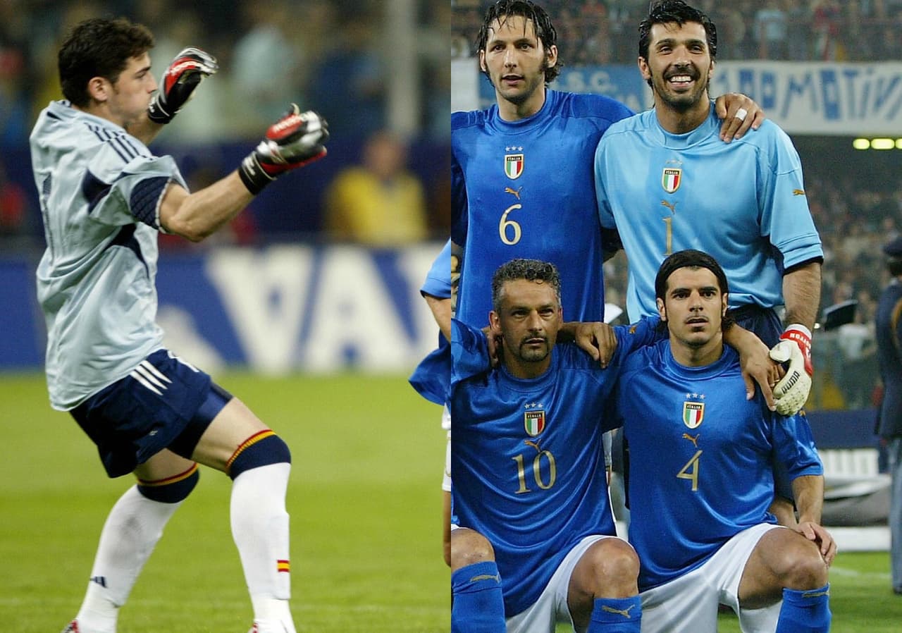 3. El tercer episodio de este enfrentamiento se dio el 28 de abril de 2004 en un partido amistoso entre Italia y España que acabó con empate 1-1.