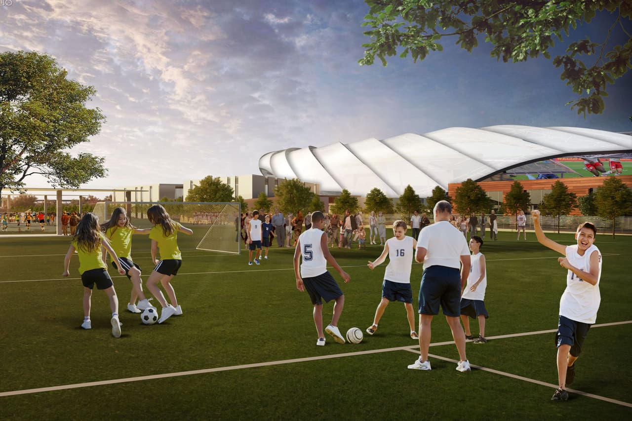 El proyecto hace hincapié en el acceso público y gratuito a las canchas de fútbol para los jóvenes de la ciudad de Miami.