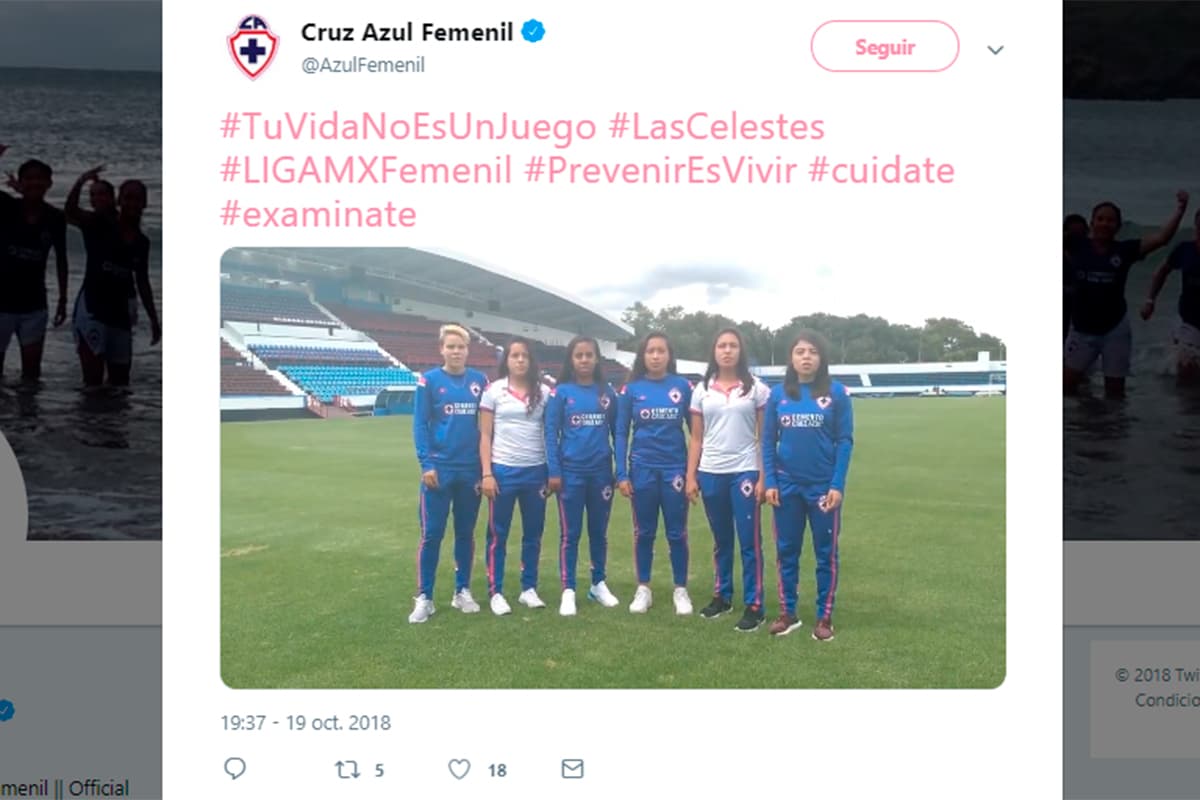 Cruz Azul Femenil.