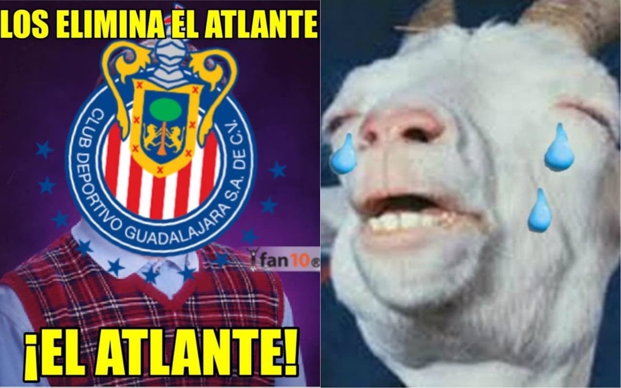 Chivas de Guadalajara cerró su mal segundo semestre con la eliminación en Copa MX contra Atlante tras empatar 1-1 y perder en penaltis, lo que lo convirtió en el centro de las burlas