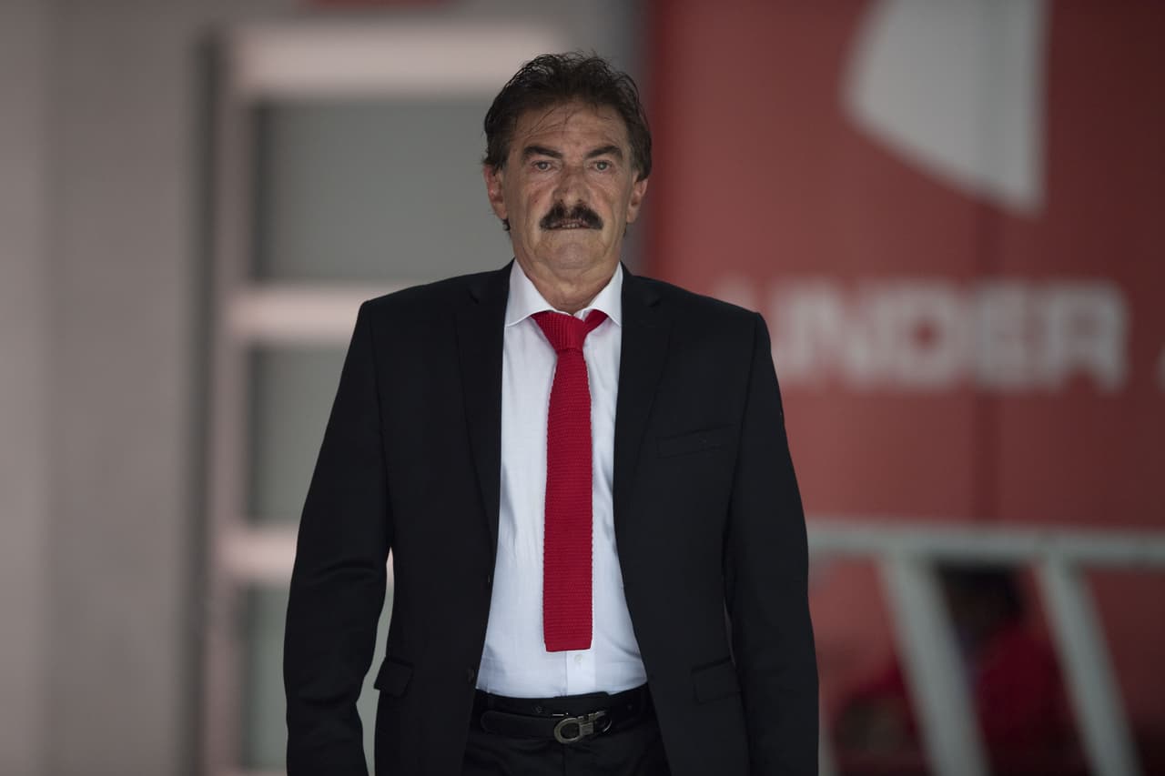 Ricardo La Volpe demuestra la presión en Toluca