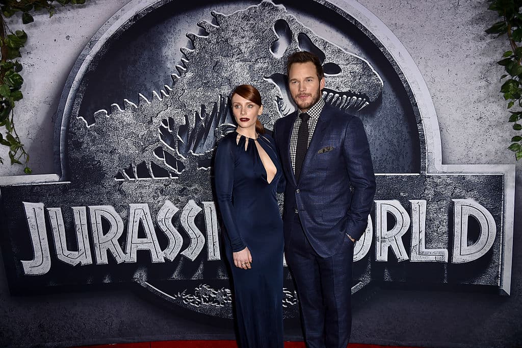 Chris Pratt y Bryce Dallas Howard regresan en sus respectivos papeles como el luchador de dinosaurios Owen Grady y la gerente de operaciones del parque Claire Dearing.