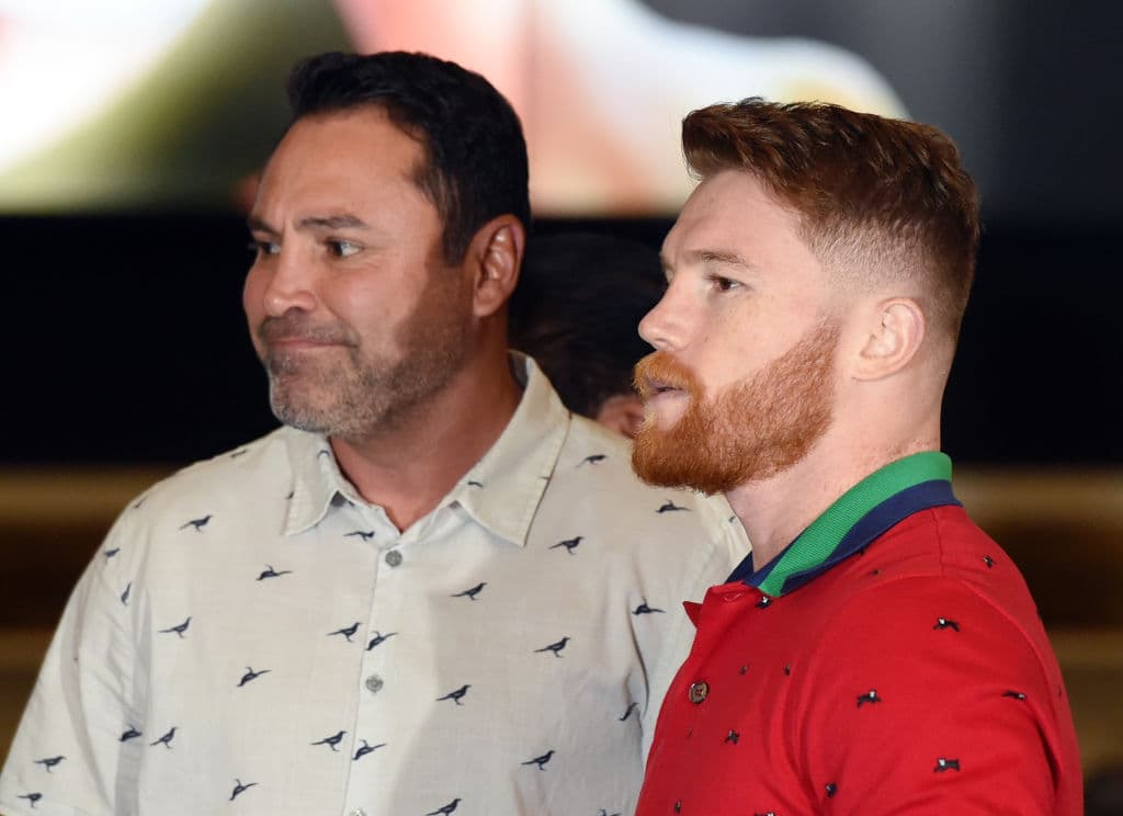 Canelo-De la Hoya: "Sería mentir que llevamos buena relación"