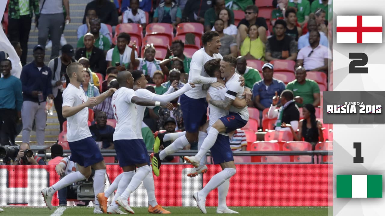 Inglaterra supera a Nigeria con un gran primer tiempo