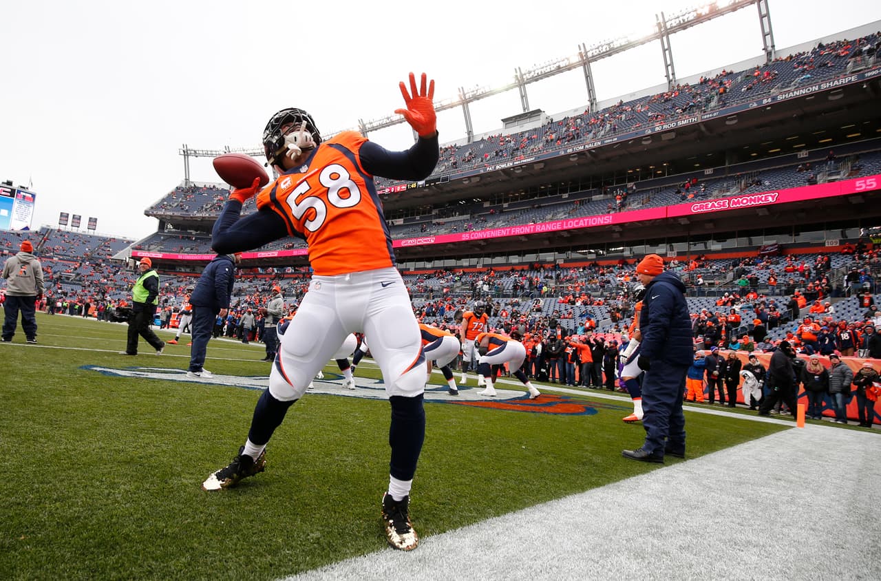 18: Von Miller, Denver Broncos - $19,083,333.