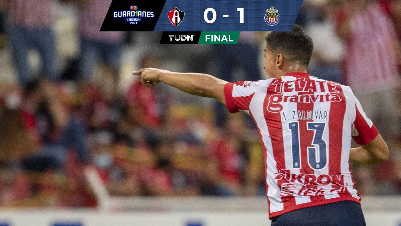 ¡Jalisco es rojiblanco! Chivas vence a Atlas con golazo de Zaldívar