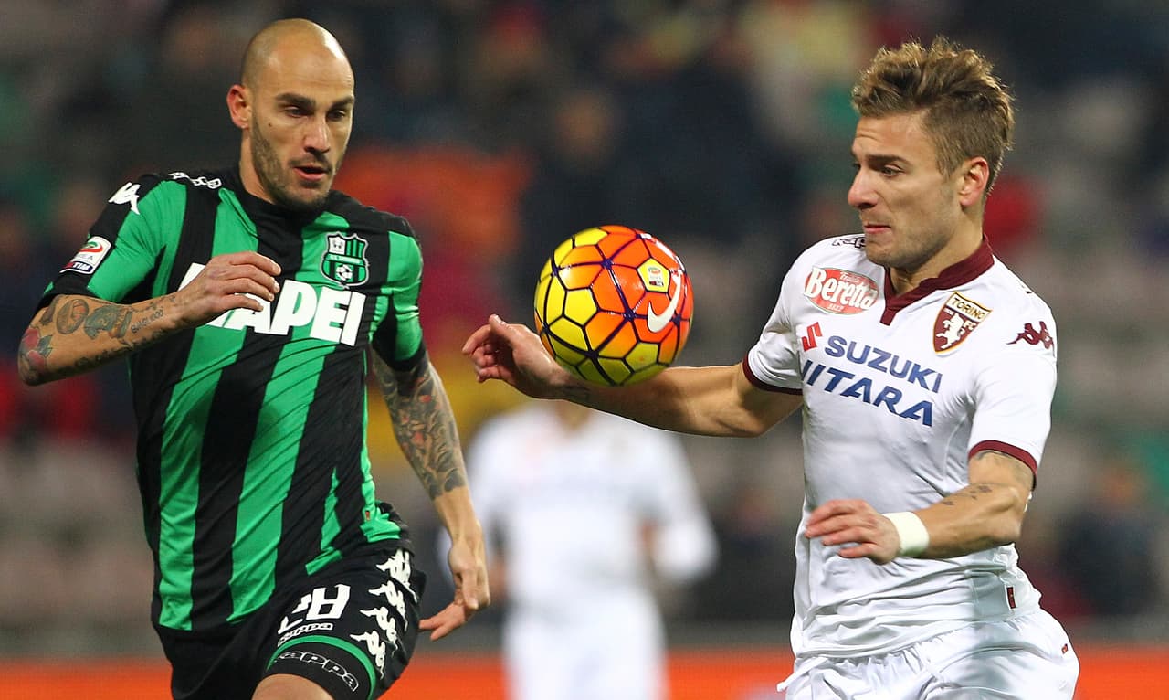 Sassuolo y Torino empataron en partido de la jornada 16.