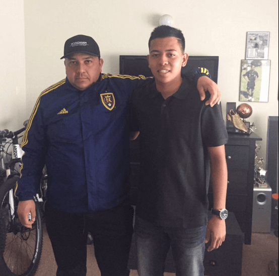 Sebastián Saucedo agradeció al padre de Carlos Salcedo, por ayudarlo a fichar con Veracruz