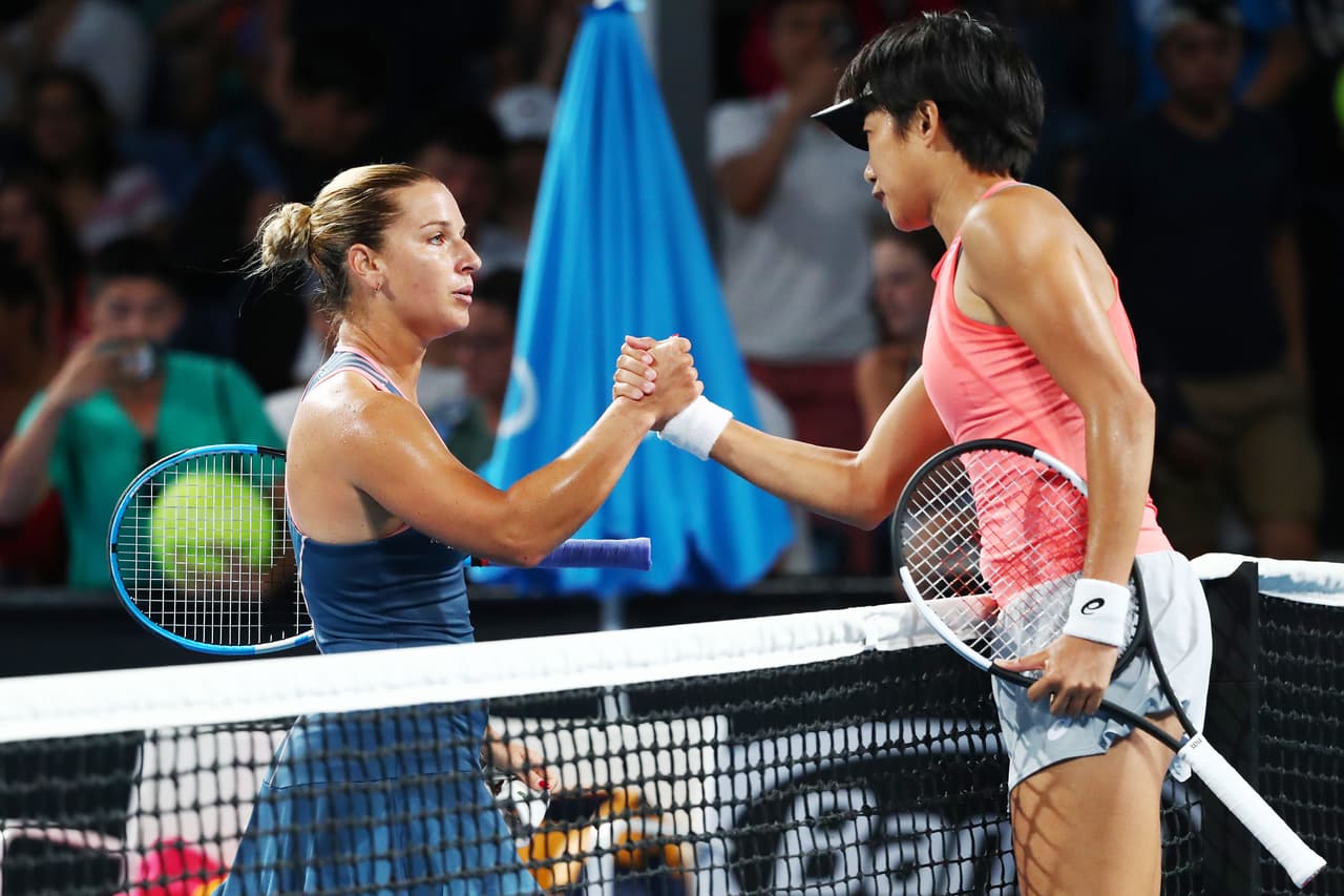 La asiática se impuso con sets 6-2, 4-6, 6-2 en un partido cerrado y muy intenso.