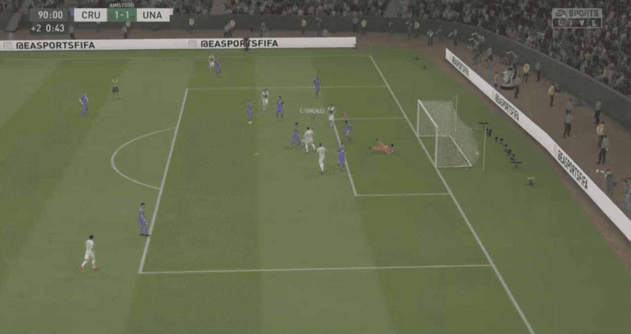 Juan Pablo Vigón puso fin a la racha celeste tras un gol de último minuto que recibió Jonathan Borja.