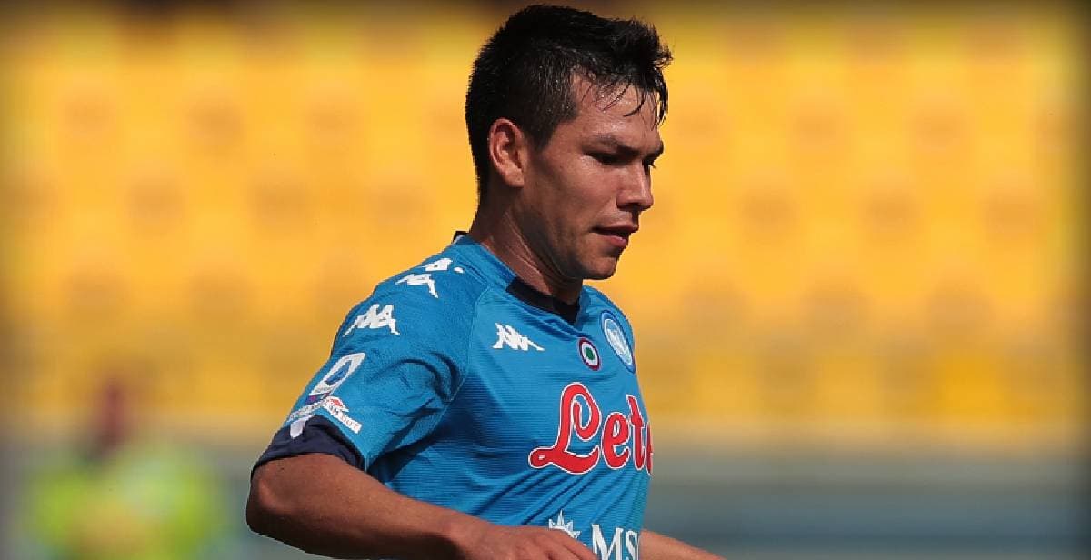 Hirving Lozano en el Napoli