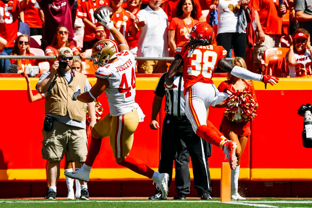 En la temporada del 2018, Chiefs y 49ers se enfrentaron por última vez.