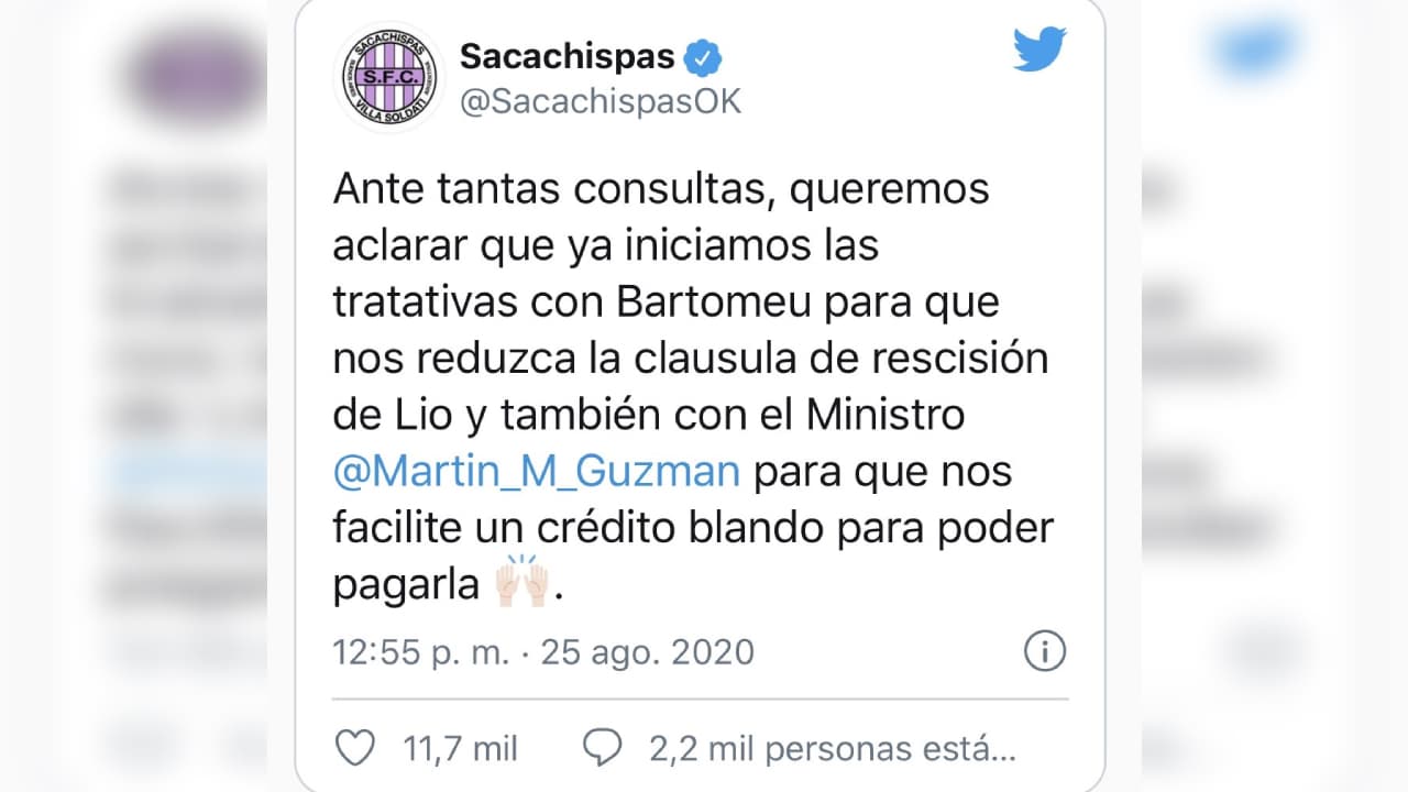 Luego de que se diera a conocer que Lionel Messi no quiere continuar en el Barcelona, las redes sociales explotaron con 'indirectas' de varios clubes hacia el astro argentino.