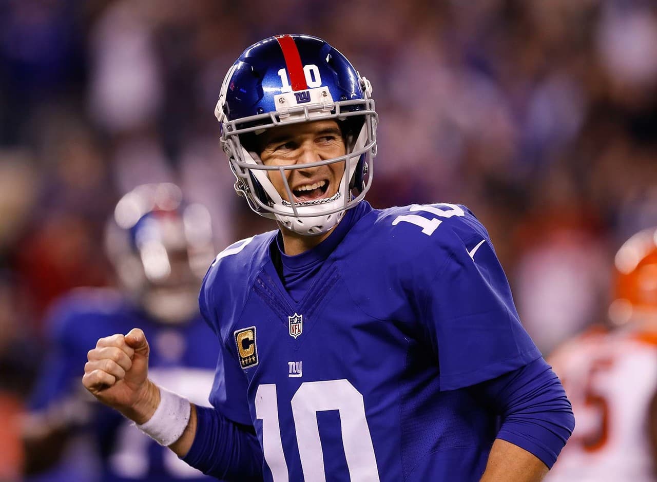 <b>10) Eli Manning, <i>New York Giants</i> - $21,000,000</b>