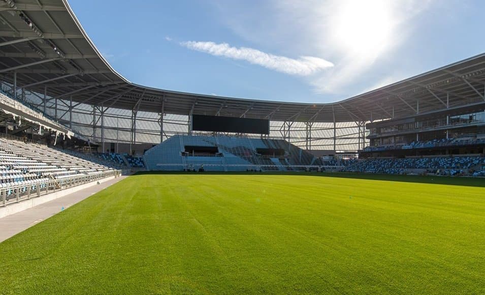 El Allianz Field, que Minnesota United FC inaugurará en 2019.
