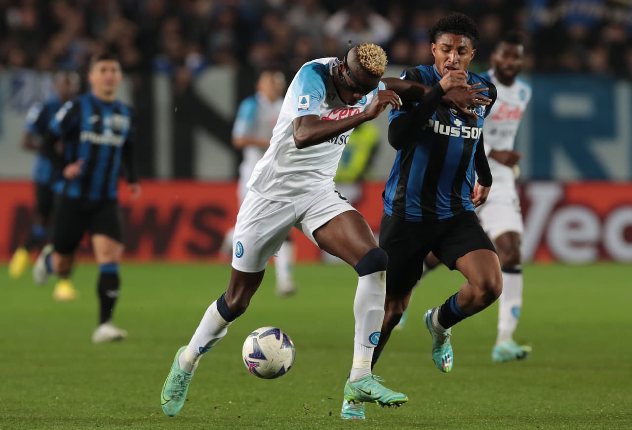 El Napoli venció 1-2 al Atalanta en la Jornada 13 de la Serie A con Hirving 'Chucky' Lozano como titular por 63 minutos antes del Mundial de Qatar 2022.