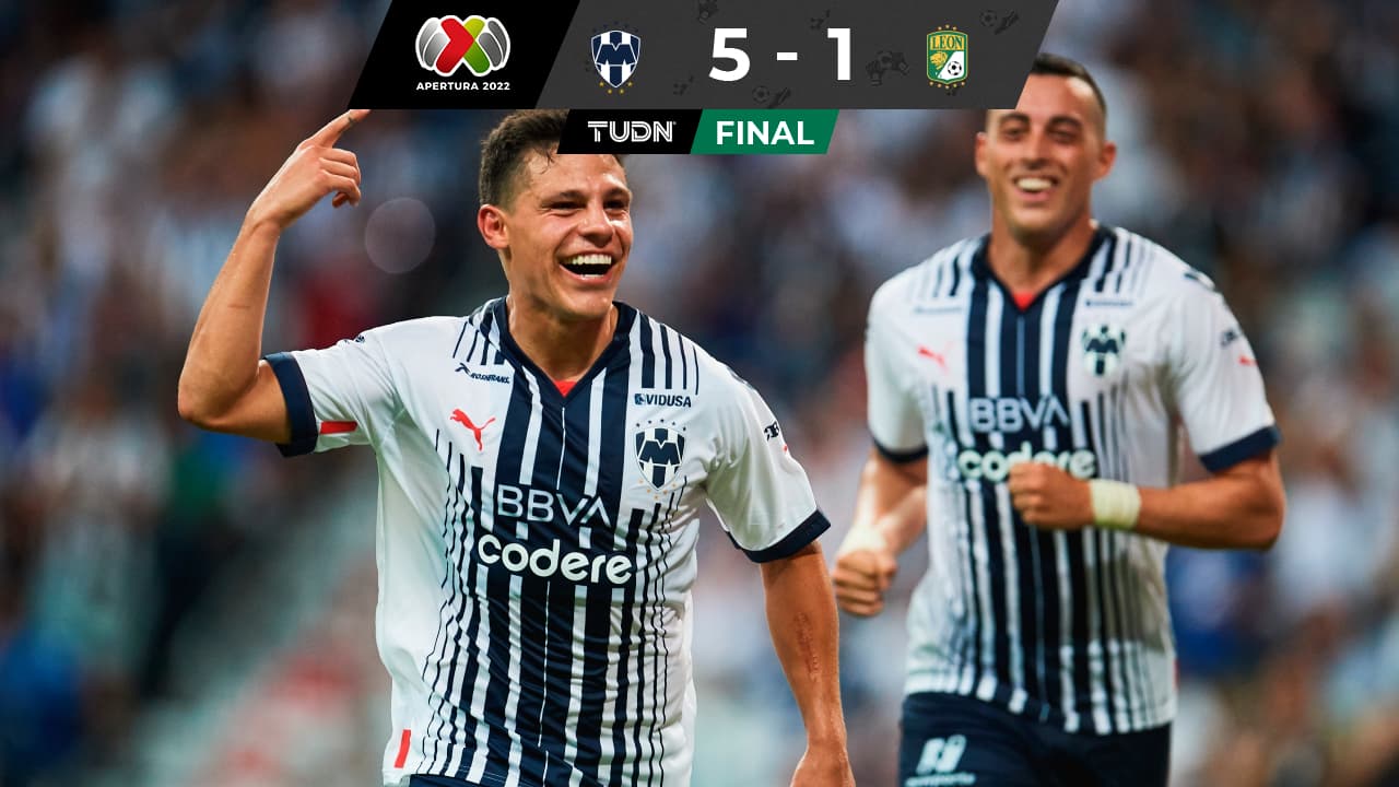 Triplete y asistencia de Poncho González en la goleada a León