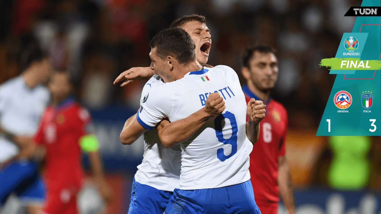 Italia mantiene paso perfecto rumbo a la Euro 2020