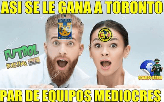 El triunfo de Chivas en el juego de ida de la final contra Toronto en la Liga de Campones de Concacaf dio para el humor de los usuarios en las redes sociales.