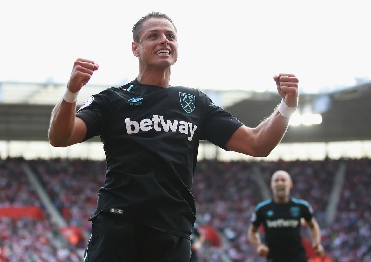 ‘Chicharito’ hizo su primer doblete con el West Ham pero pierden ante el Southampton