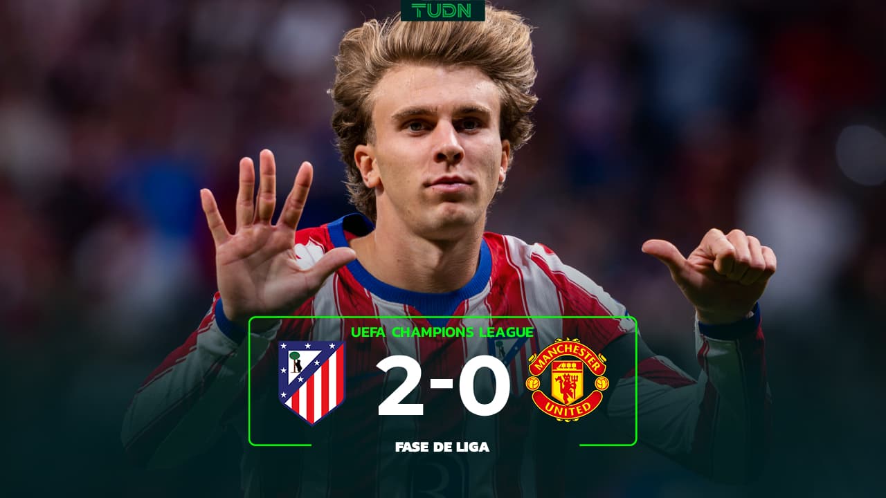 Atlético de Madrid vence al Manchester United con dedicatoria a Koke