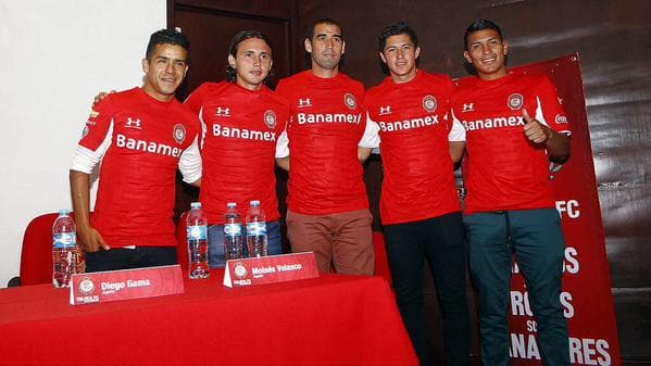 Toluca presentó a sus refuerzos