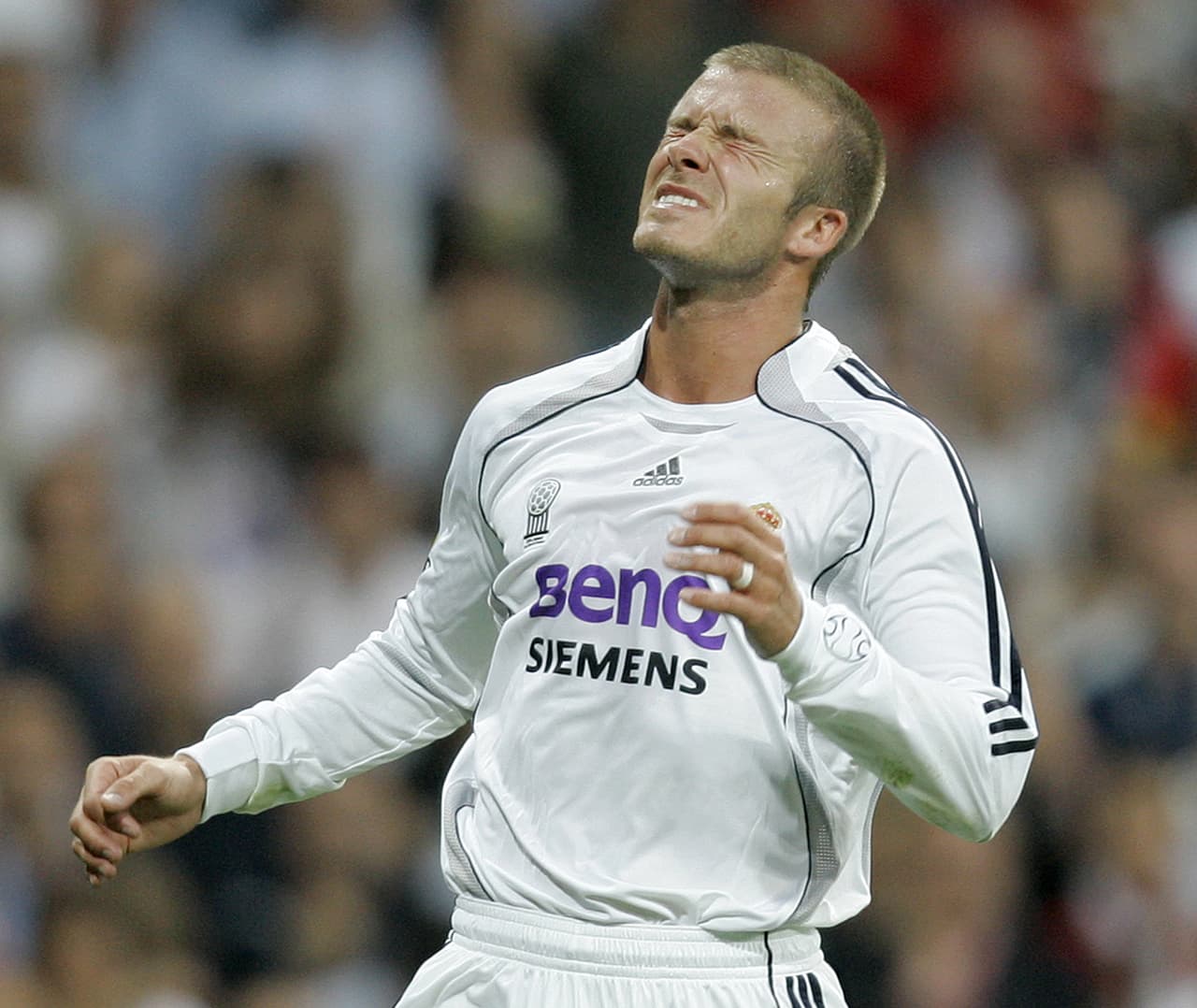 <b>David Beckham: </b>el 'Spice Boy' fue parte de los Galáticos del Real Madrid entre el 2003 y el 2007, hasta que se fue a Los Angeles Galaxy, tras haber conquistado una Liga y una Supercopa de España.
