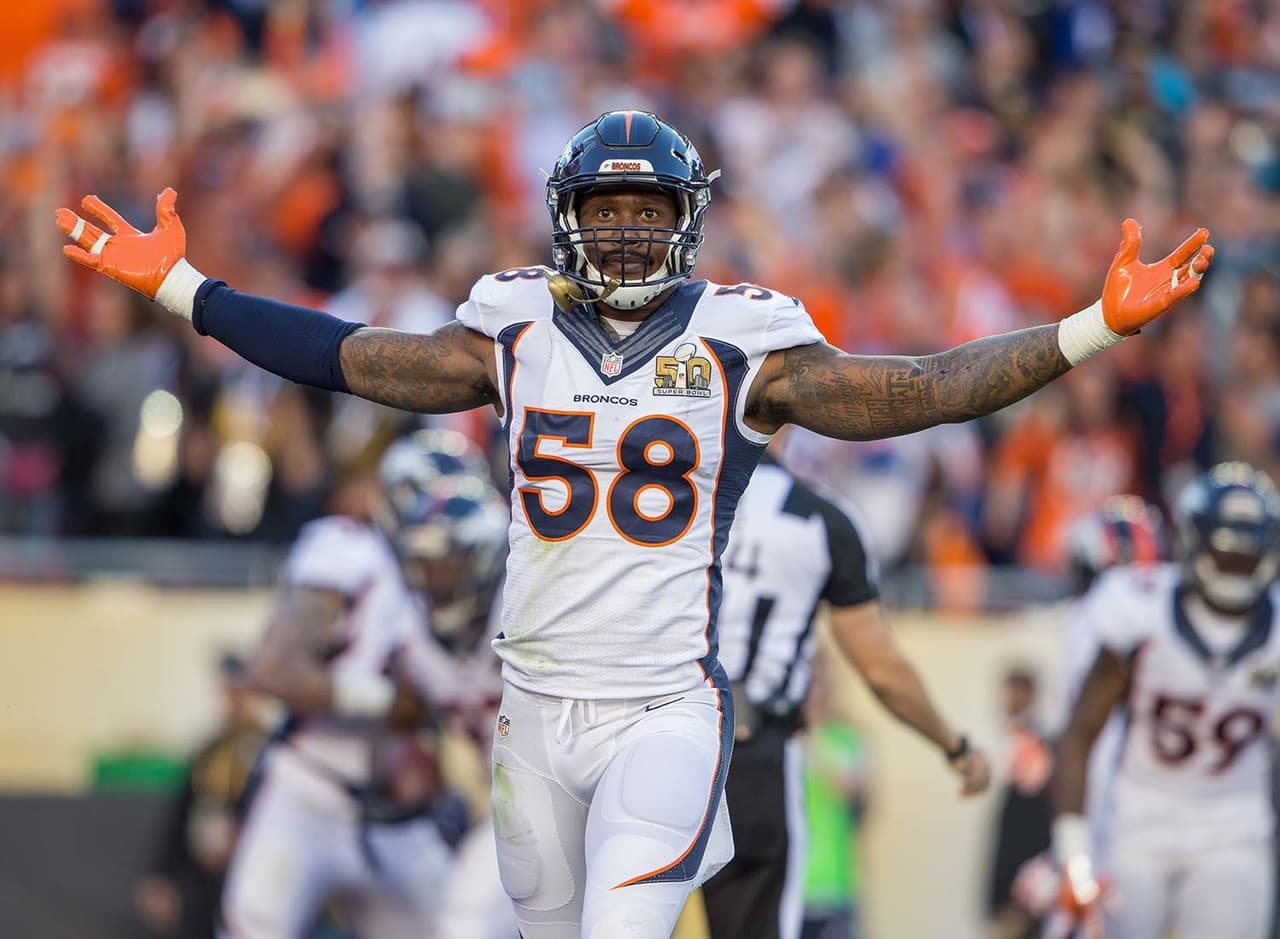 <b>16) Von Miller, <i>Denver Broncos</i> - $19,083,333</b>