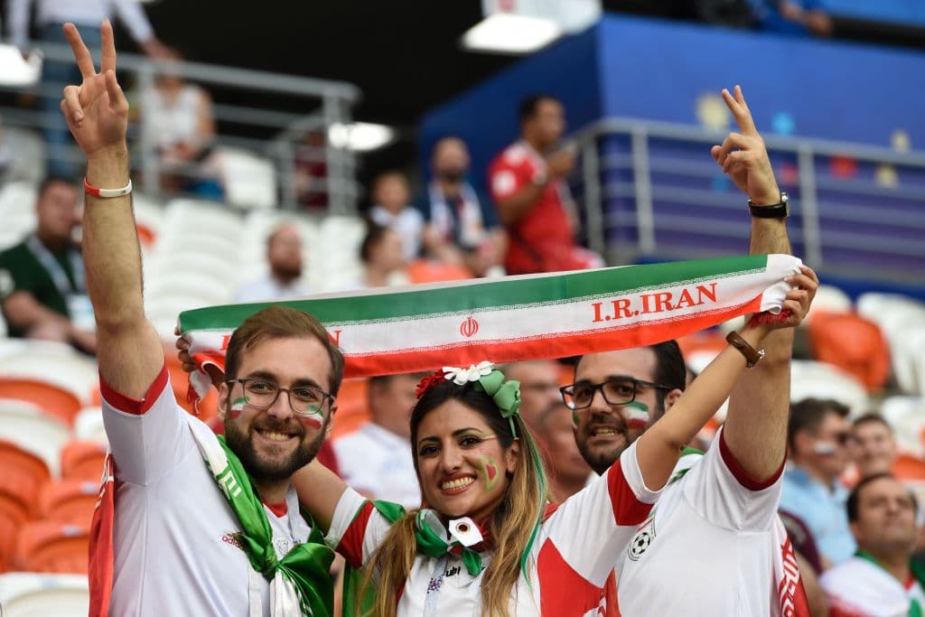 Tremendo ambiente el que armaron portugueses e iraníes de cara al último juego de sus selecciones en la fase de grupos del Mundial Rusia 2018 en Mordavia Arena en la ciudad de Saransk.
