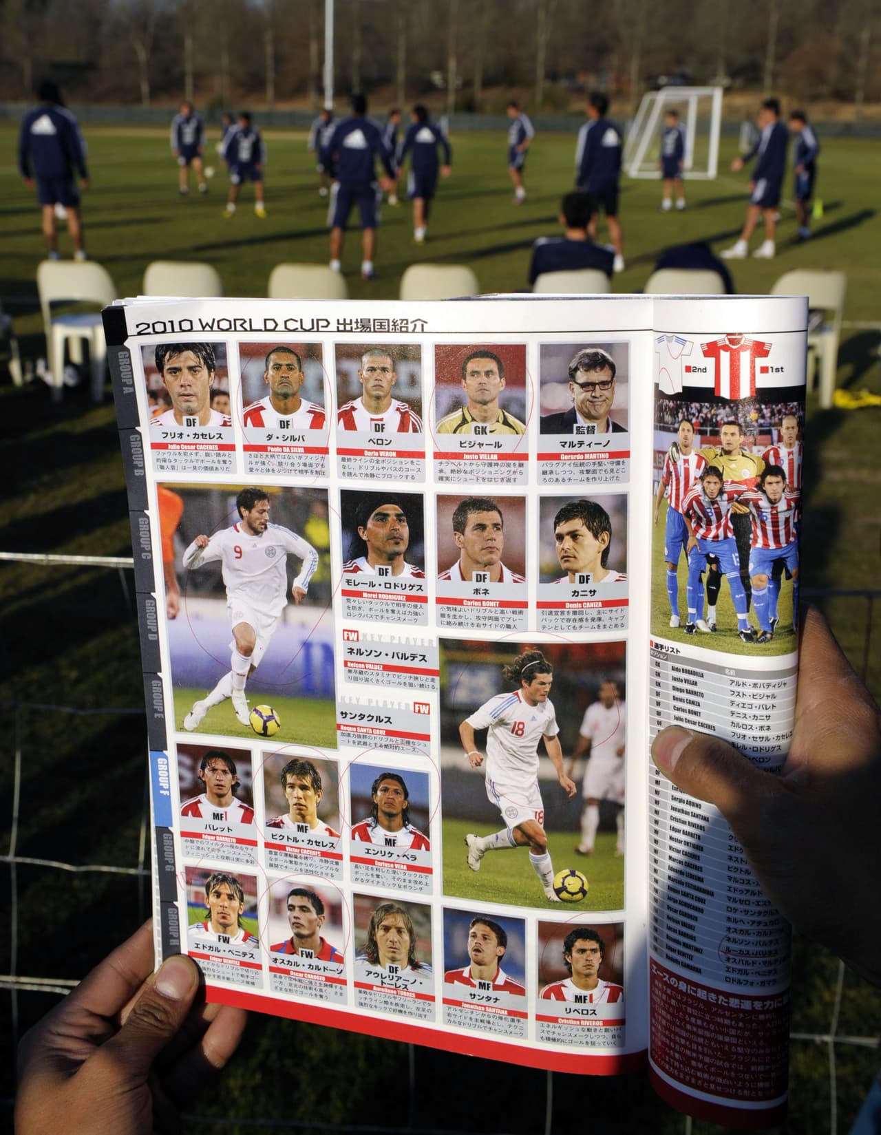 Paraguay llegó con una trabajo colectivo sobresaliente, sin grandes figuras a un certamen en el que se enfrentaba en el grupo F a Eslovaquia, Nueva Zelanda e Italia.