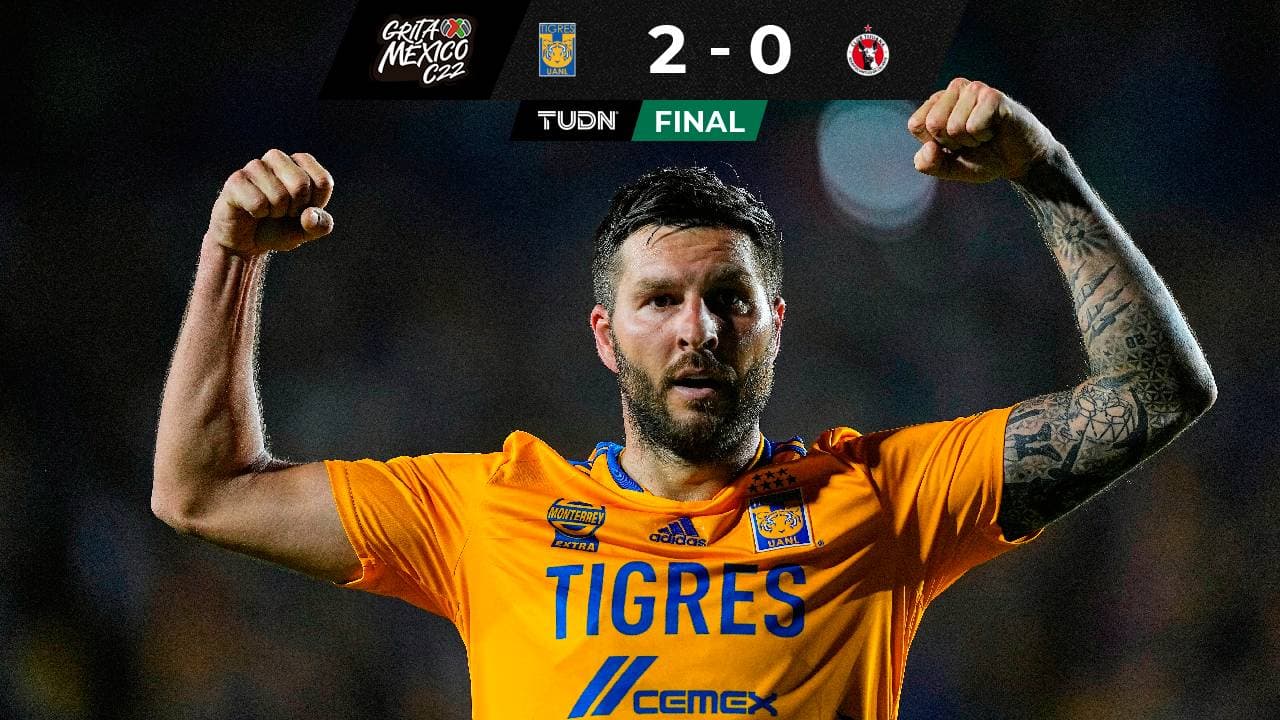 ¡Con autoridad! Tigres derrota a Xolos y es nuevo líder