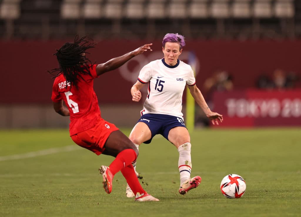 El Team USA fueron sorprendidas por Canadá, el equipo vecino quien, con un penal cobrado por Jessie Fleming al minuto 74, lograron imponerse y sellar su pase a la Final de los Juegos Olímpicos de Tokyo 2020, mientras que el equipo de las ‘barras y las estrellas’ jugará por la de bronce.