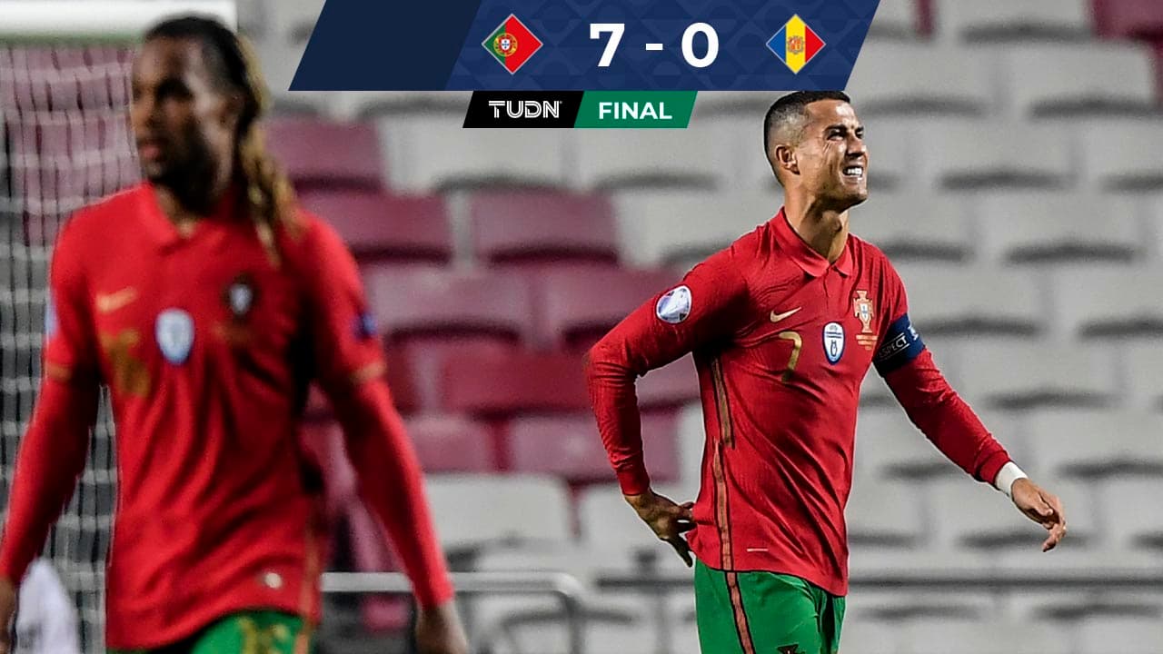 Cristiano Ronaldo regresó a la actividad con gol en triunfo de Portugal sobre Andorra