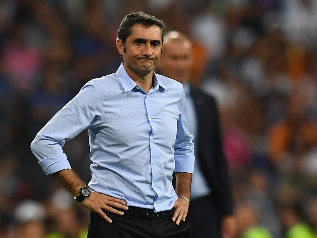 Ernesto Valverde comenzó su camino como DT del Barcelona con dos derrotas contra Real Madrid.