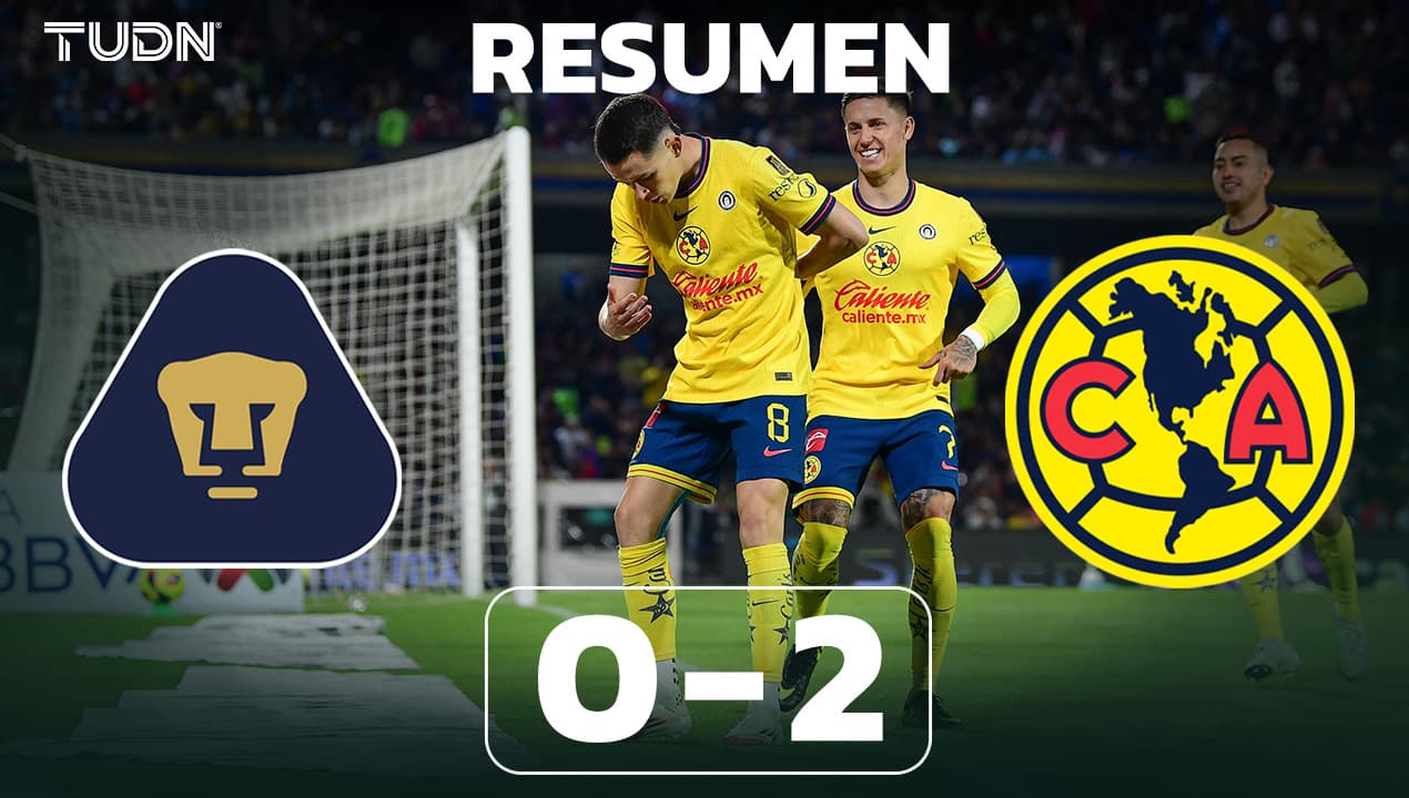 Goles y resumen: América le perdona una goleada a Pumas