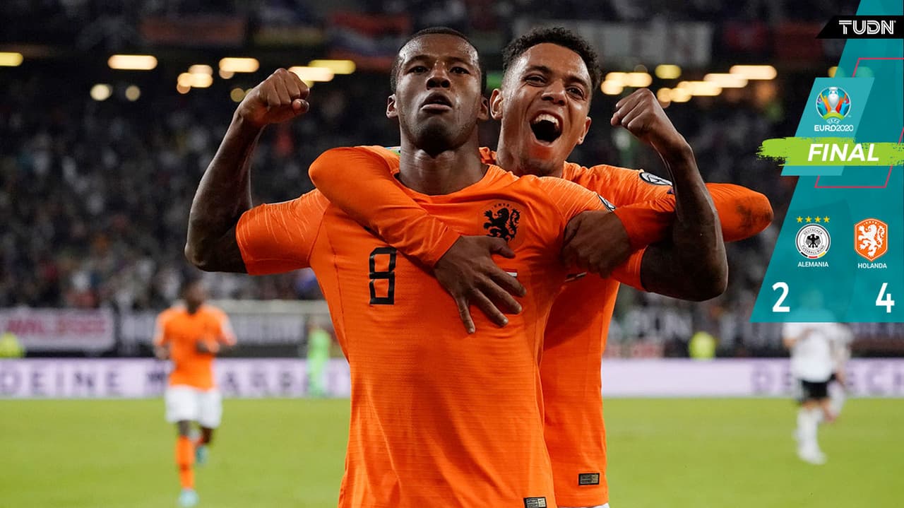 Holanda le pega a Alemania rumbo a la Euro