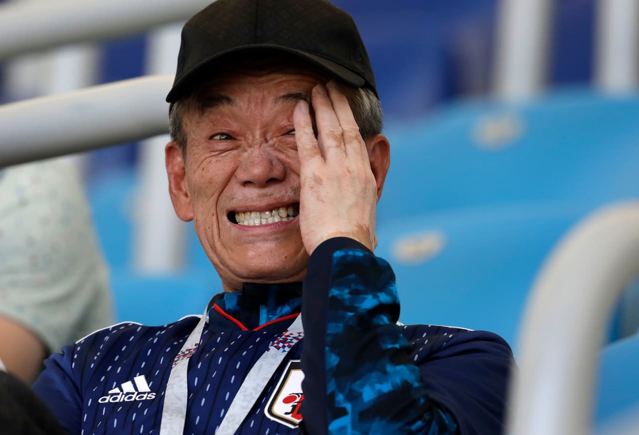 Fanáticos de las selecciones de Japón y de Polonia abarrotaron las calles y los alrededores de Volgograd Arena, y también sus tribunas para alentar a sus selecciones, ¡vaya colorido!