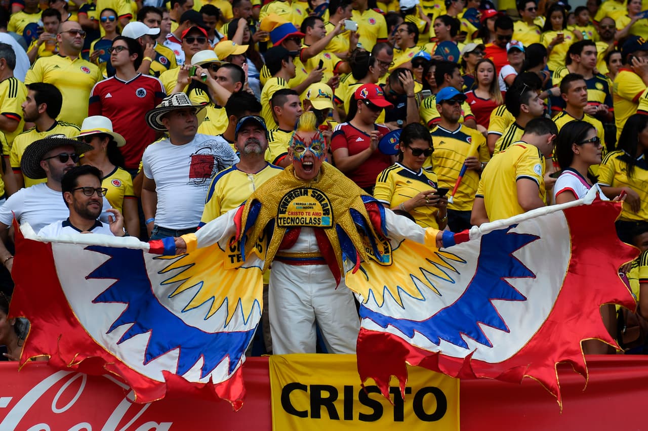 En Brasil 2014, la mancha amarilla de los colombianos fue muy grande, en parte por la proximidad con el país sudamericano. Ahora, a miles de kilómetros de distancia, los 'cafeteros' quieren seguir la tradición.