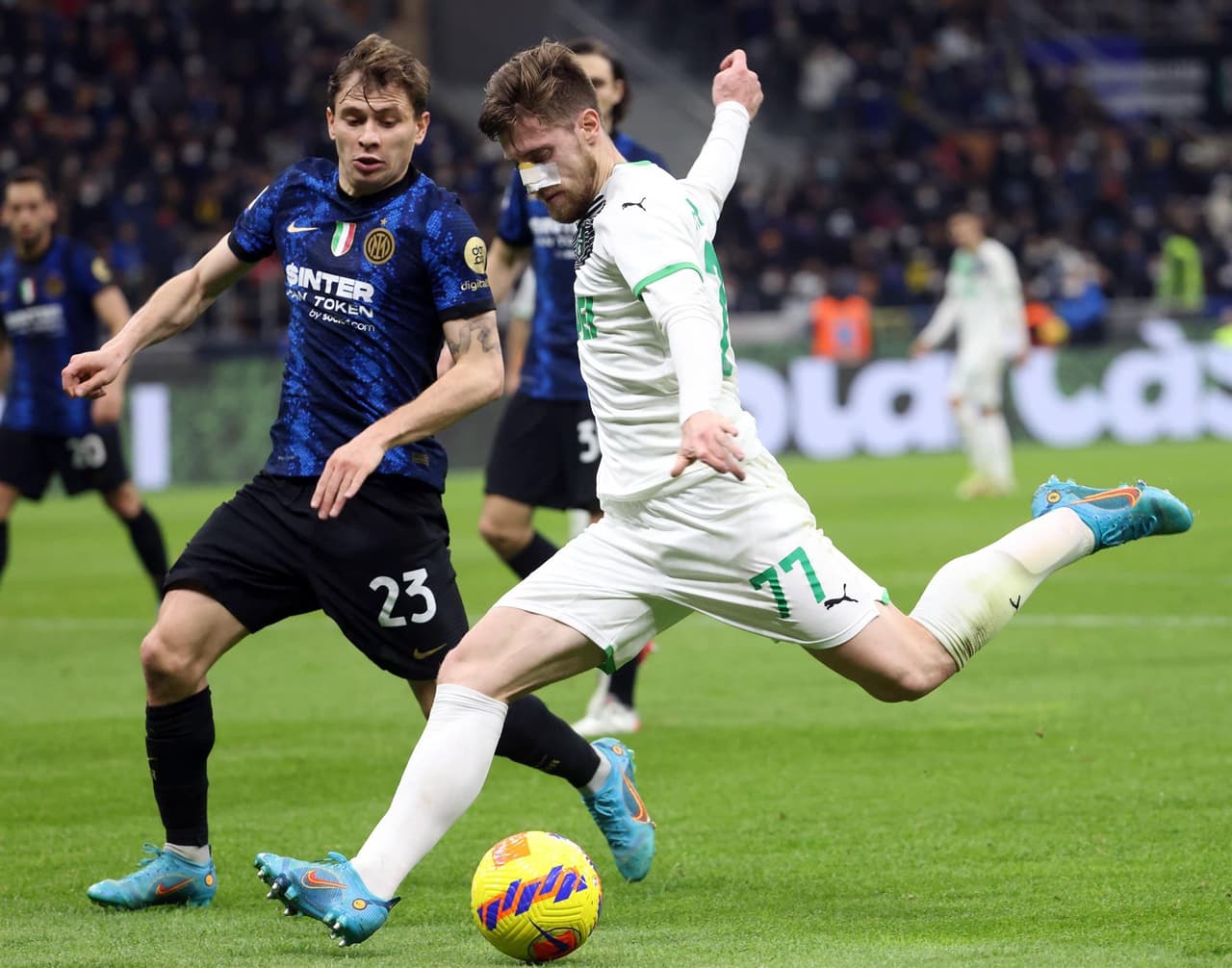 El Inter tropieza en casa 0-2 ante Sassuolo, durante la J29 en la Serie A. Fueron Giacomo Raspadori (8') y Gianluca Scamacca (26') quienes les dieron el triunfo a los neroverdi.