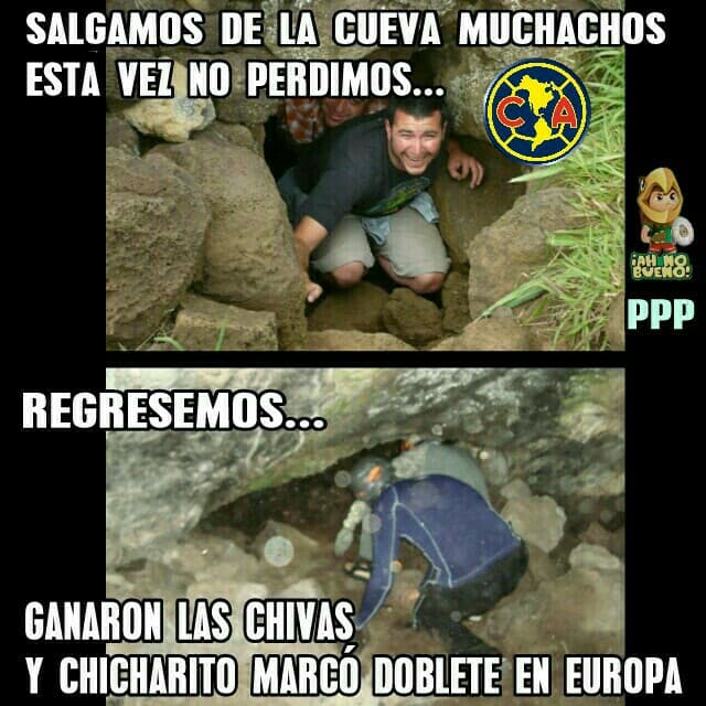 América y Atlas fueron la burla en las redes sociales y comenzaron a calentar el clásico del fútbol mexicano entre Chivas y Águilas.